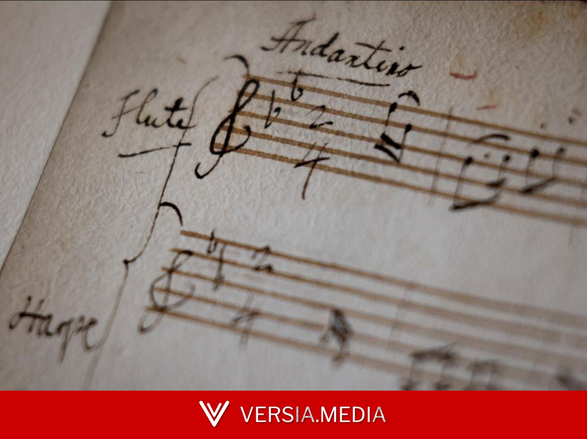 Un manuscrit inédit de Mozart, petit trésor mis en musique à Paris